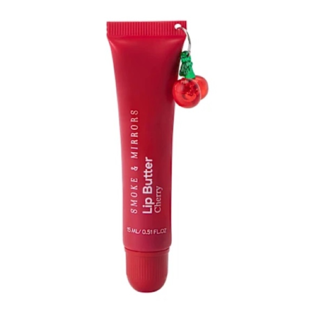 Luscious Lips Red Cherry Lip Butter Balm with Charm